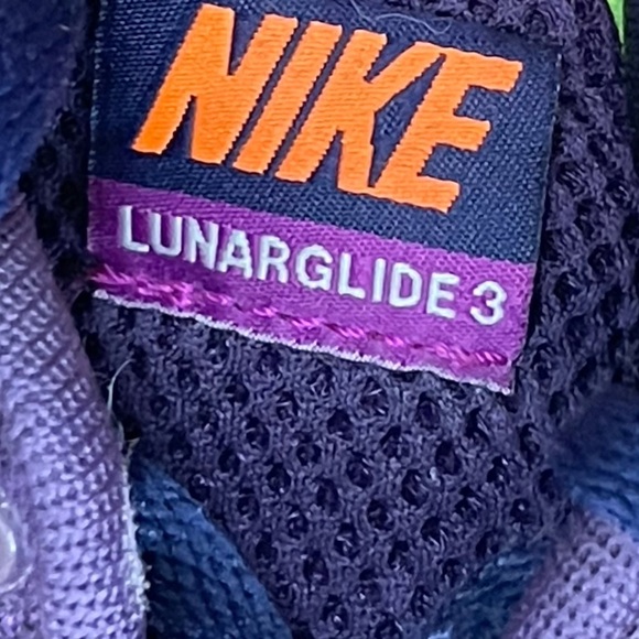 Nike Lunarglide 3 Size 8 Running Shoes Sneakers Lunarlon Athletic Track - Picture 7 of 9